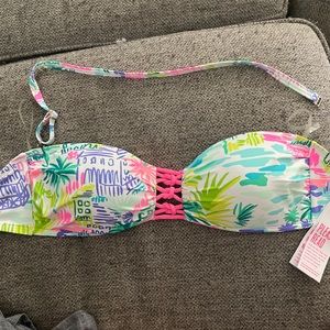 Lily Pulitzer Bandeau Swim Top